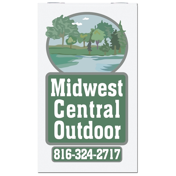 Top stapled memo book with front and back cover imprint.... from ASI 50873 Drum-Line / Drum-line Inc