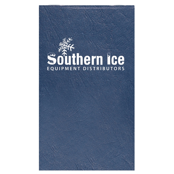 Flex memo book with a soft leatherette cover.... from ASI 50873 Drum-Line / Drum-line Inc