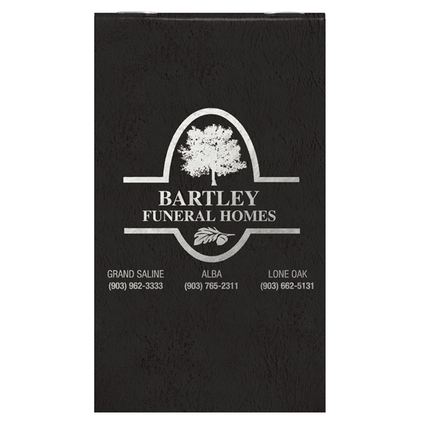 Flex memo book with a soft leatherette cover.... from ASI 50873 Drum-Line / Drum-line Inc