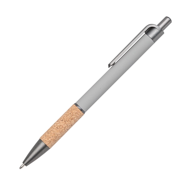 Otto Aluminum Pen w/Cork Grip & Black Refill... from ASI 84592 St Regis Group