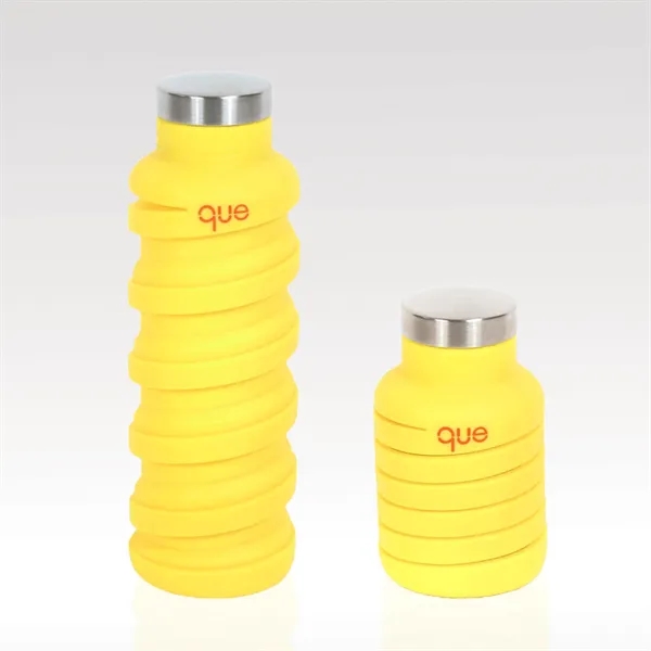 20 oz. collapsible water bottle with distinctive spiral design ad a... from ASI 93986 Visions/Awardcraft / Visions Awards