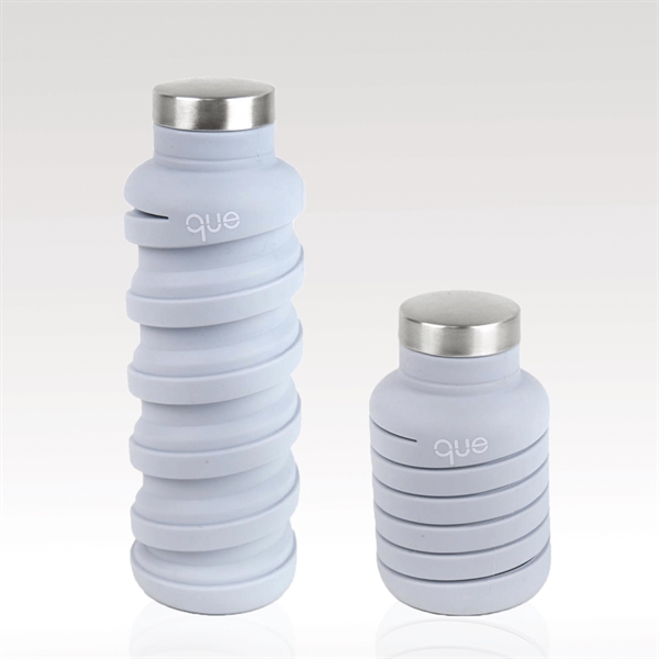 20 oz. collapsible water bottle with distinctive spiral design ad a... from ASI 93986 Visions/Awardcraft / Visions Awards