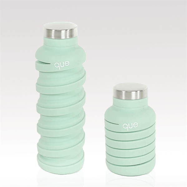 20 oz. collapsible water bottle with distinctive spiral design ad a... from ASI 93986 Visions/Awardcraft / Visions Awards
