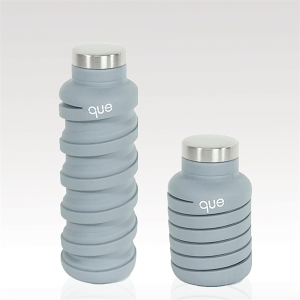 20 oz. collapsible water bottle with distinctive spiral design ad a... from ASI 93986 Visions/Awardcraft / Visions Awards