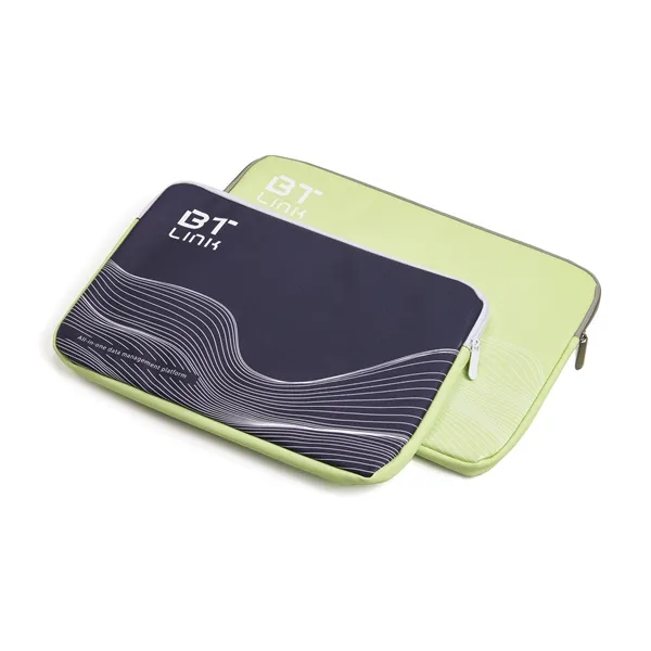 Full-color, full-bleed vegan leather laptop sleeve... from ASI 45657 Pop! Promos