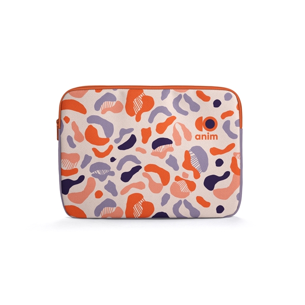 Full-color, full-bleed vegan leather laptop sleeve... from ASI 45657 Pop! Promos