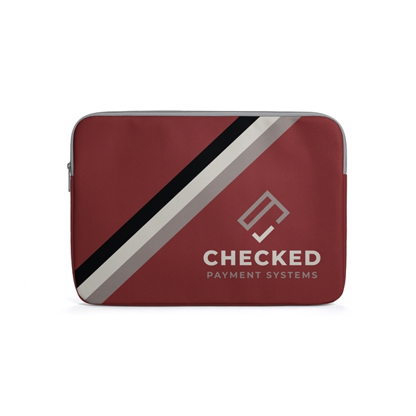 Full-color, full-bleed vegan leather laptop sleeve... from ASI 45657 Pop! Promos