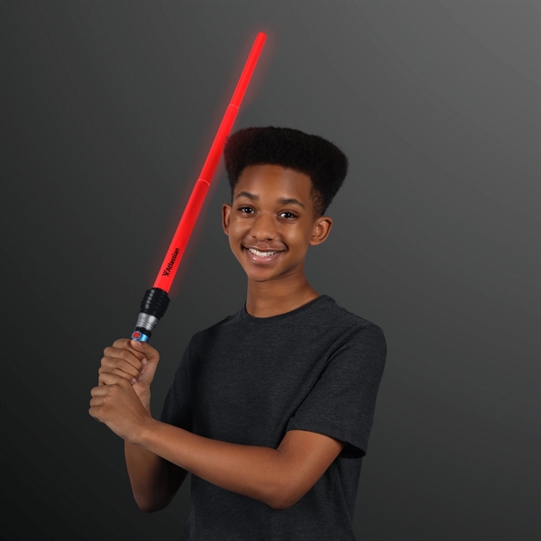 Expandable Saber Light Up Swords; Blank and Imprinted Pricing... from ASI 34194 ALightPromos