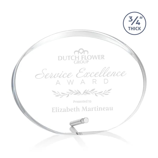 Mosaic Oval - Acrylic 8" Wide... from ASI 84592 St Regis Group / R S Owens & Co Inc