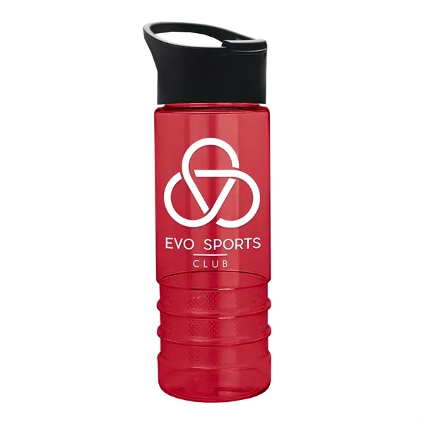 Sergeant2 -24 Oz. Transparent Bottle with Pop-up Sip lid. BPA-Free /... from ASI 55990 Garyline