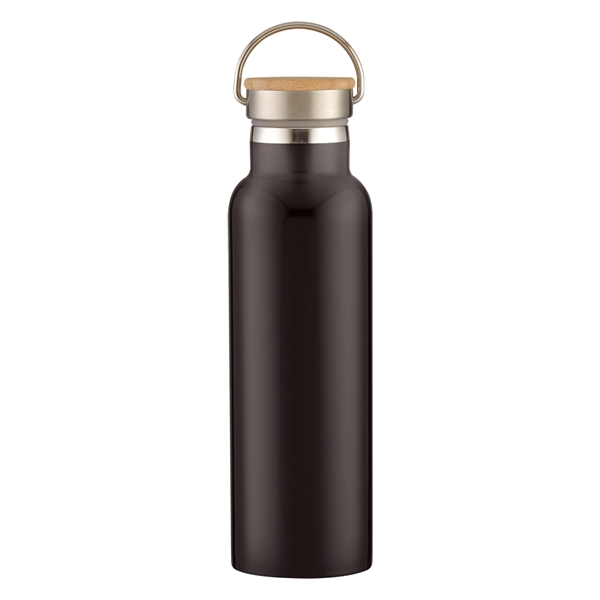 21 ounce double wall insulated stainless steel bottle with wide mouth... from ASI 61125 Hit Promotional Products / Hit®