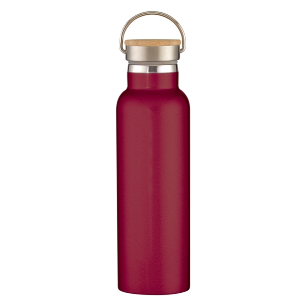 21 ounce double wall insulated stainless steel bottle with wide mouth... from ASI 61125 Hit Promotional Products / Hit®