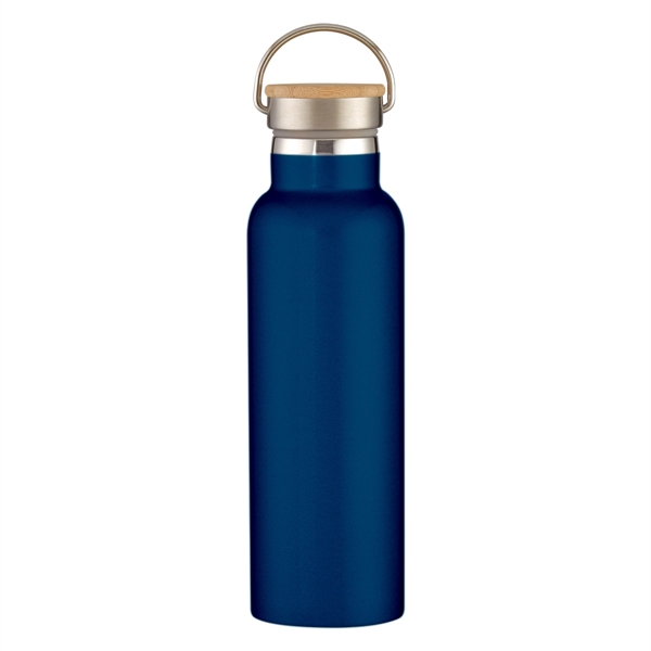 21 ounce double wall insulated stainless steel bottle with wide mouth... from ASI 61125 Hit Promotional Products / Hit®
