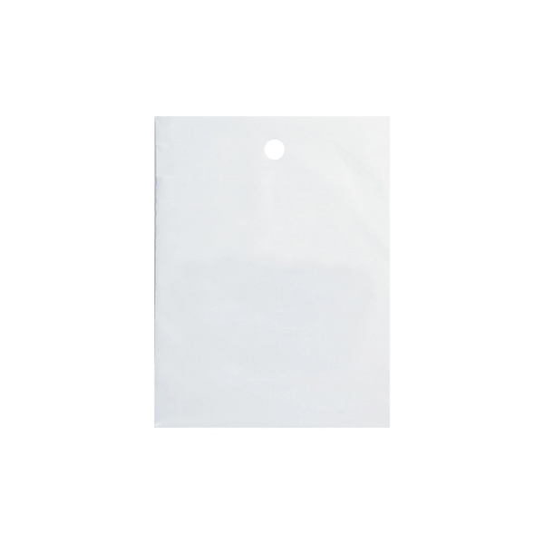 9" x 12" LDPE plastic litter bag with fold over lip,... from ASI 35290 American Ad Bag Co / American Ad Bag