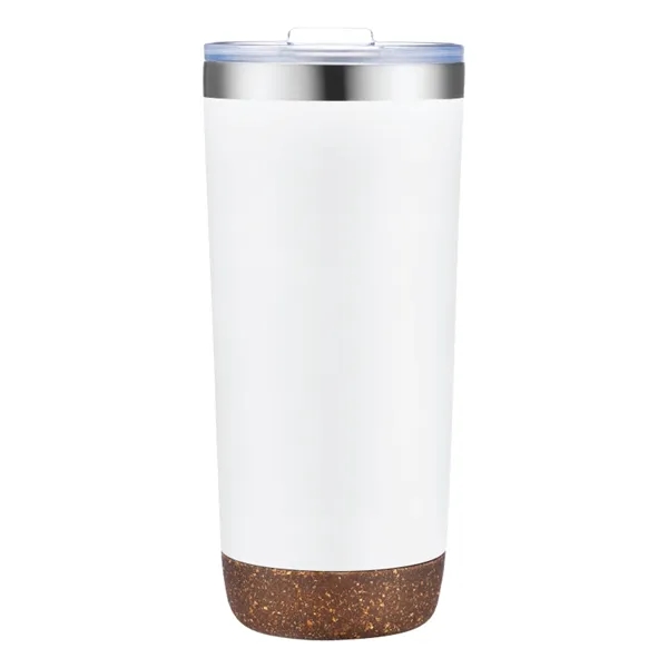 20 oz. copper-plated stainless steel vacuum insulated tumbler with clear slide... from ASI 57655 STOPNGO Line