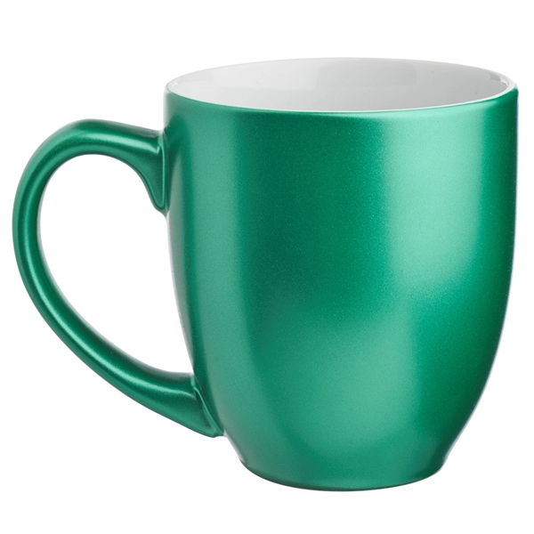 16 oz. bistro coffee mug made of smooth molded ceramic composite... from ASI 39552 BEL Promo