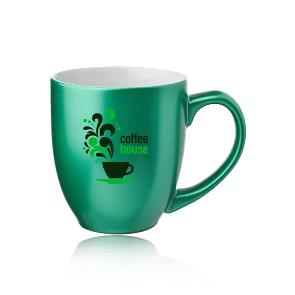 16 oz. bistro coffee mug made of smooth molded ceramic composite... from ASI 39552 BEL Promo