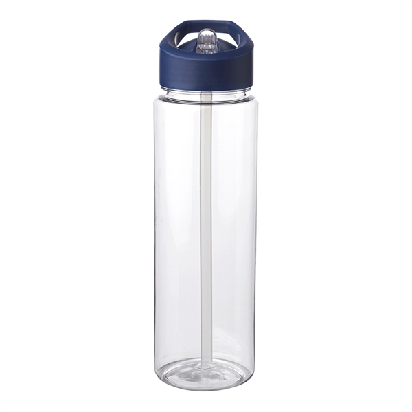 24 oz. plastic water bottle with sip straw, spout and carry... from ASI 39552 BEL Promo
