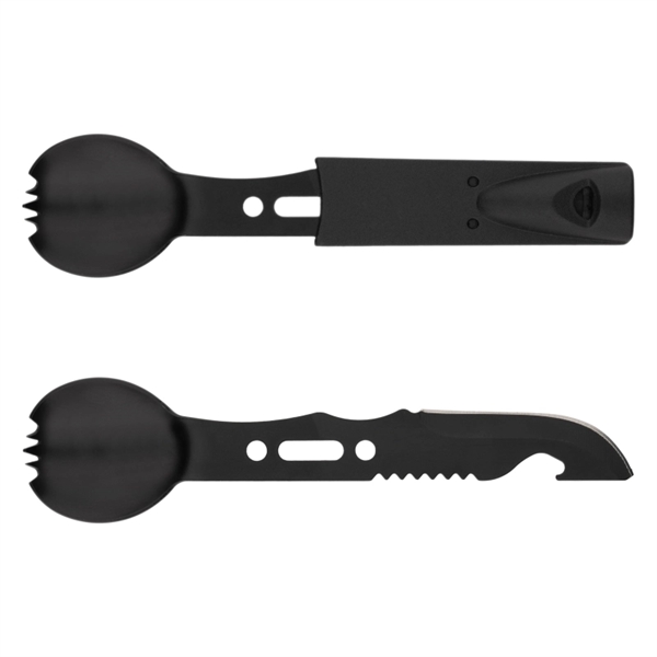 outdoor multi tool with spoon fork and knife whistle for camping... from ASI 57655 STOPNGO Line