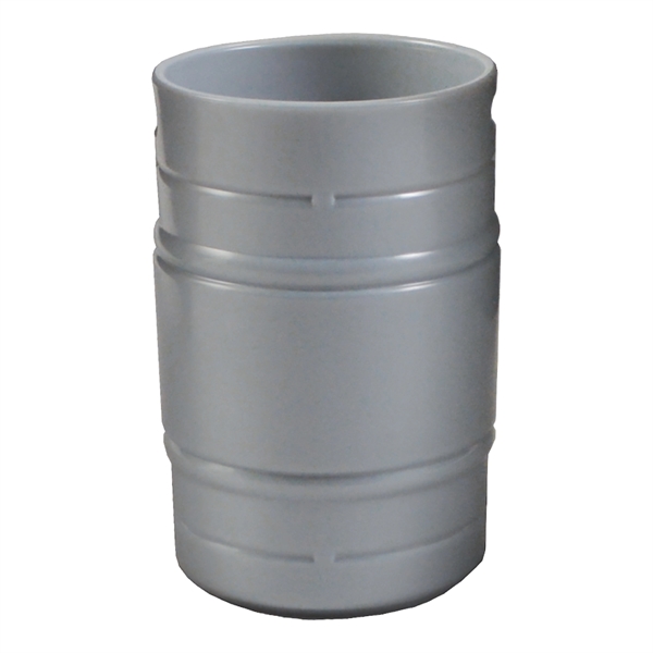 5 oz. Silver Plastic Beer Keg Shaped Sampler Cup, USA made... from ASI 61952 Howw Mfg Co Inc / Howw USA
