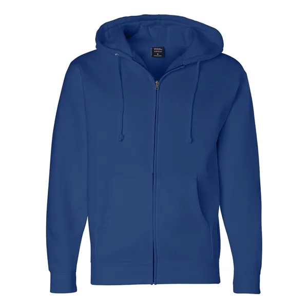Full-zip, 10.0 oz., 80% cotton / 20% polyester hooded sweatshirt. Blank... from ASI 84358 S&S Activewear