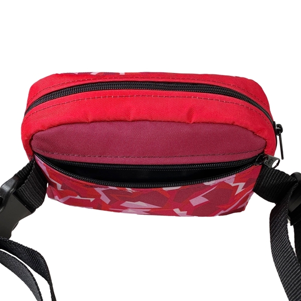 Stay on trend with our popular full color fanny pack. Print... from ASI 67557 LimeLight Ent