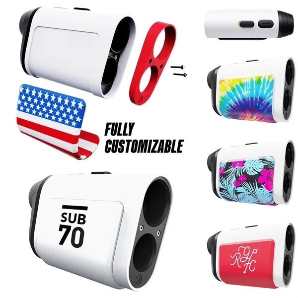 6" x 4" x 3" range finder with a no-slip grip... from ASI 57653 Gold Bond