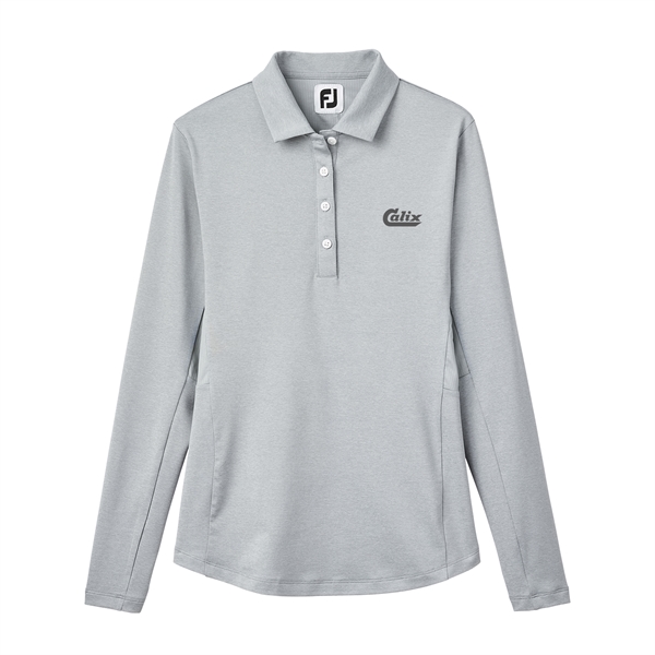 Women's long sleeve sun protection shirt with moisture management and UV... from ASI 57653 Gold Bond