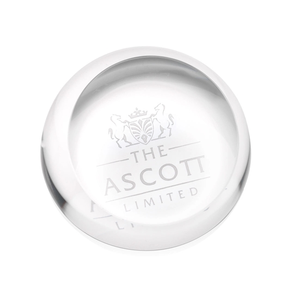 Optical crystal slanted paperweight.... from ASI 84592 St Regis Group / St Regis