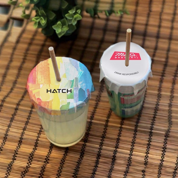 Drink spiking cover is a protection to place over your glass... from ASI 63698 Justin Case®