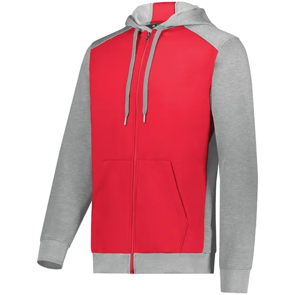 This Three Season Fleece Full Zip Hoodie is an Eco Revive... from ASI 37461 Augusta Sportswear