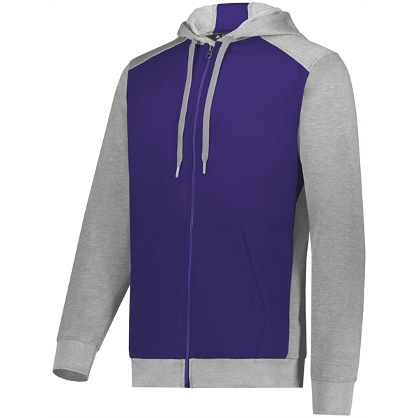 This Three Season Fleece Full Zip Hoodie is an Eco Revive... from ASI 37461 Augusta Sportswear
