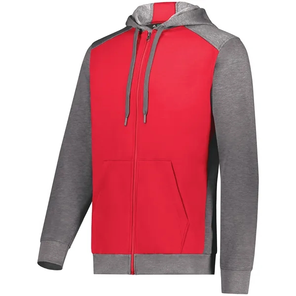 This Three Season Fleece Full Zip Hoodie is an Eco Revive... from ASI 37461 Augusta Sportswear