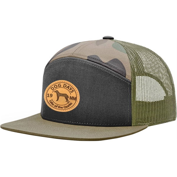 Richardson 168 7 Panel Trucker Cap with Custom Patch... from ASI 72657 Active Life Promo / Active Life