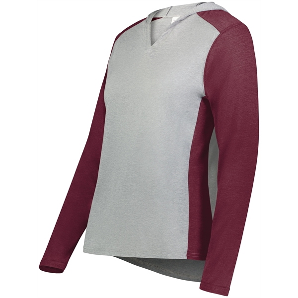 Ladies Gameday Vintage Hoodie with 50% polyester/38% cotton/12% rayon.... from ASI 37461 Augusta Sportswear