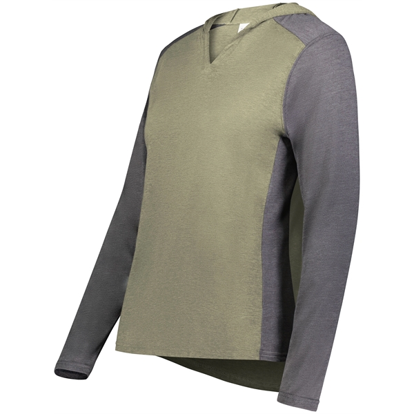 Ladies Gameday Vintage Hoodie with 50% polyester/38% cotton/12% rayon.... from ASI 37461 Augusta Sportswear