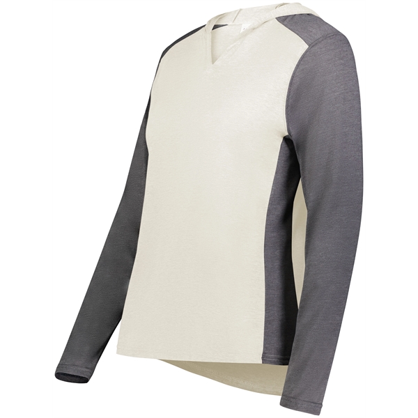 Ladies Gameday Vintage Hoodie with 50% polyester/38% cotton/12% rayon.... from ASI 37461 Augusta Sportswear