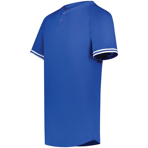Youth Cutter+ Henley Jersey with 96% polyester/4% spandex.... from ASI 37461 Augusta Sportswear