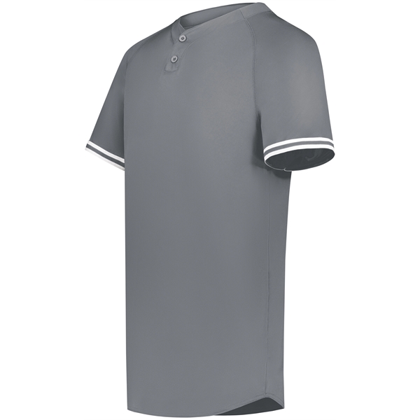Youth Cutter+ Henley Jersey with 96% polyester/4% spandex.... from ASI 37461 Augusta Sportswear