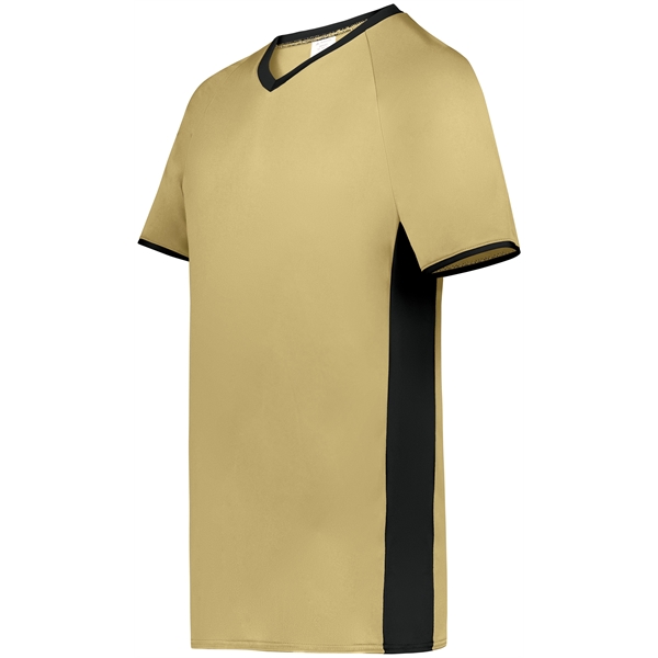 Cutter+ V-Neck Jersey with 96% polyester/4% spandex interlock smooth knit... from ASI 37461 Augusta Sportswear