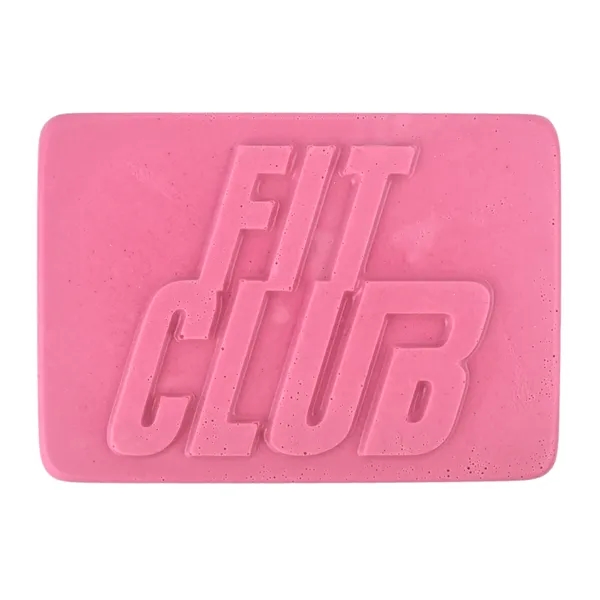 Moisturizing custom soap bar with coconut milk. Molded and colored to... from ASI 72657 Active Life Promo / Apres Ski