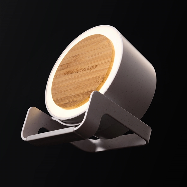 A ring-light, Bluetooth speaker and wireless charging phone stand designed in... from ASI 91435 Tomax USA / Tomax