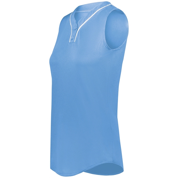 Girls Cutter+ Sleeveless Jersey with 96% polyester/4% spandex lightweight knit.... from ASI 37461 Augusta Sportswear