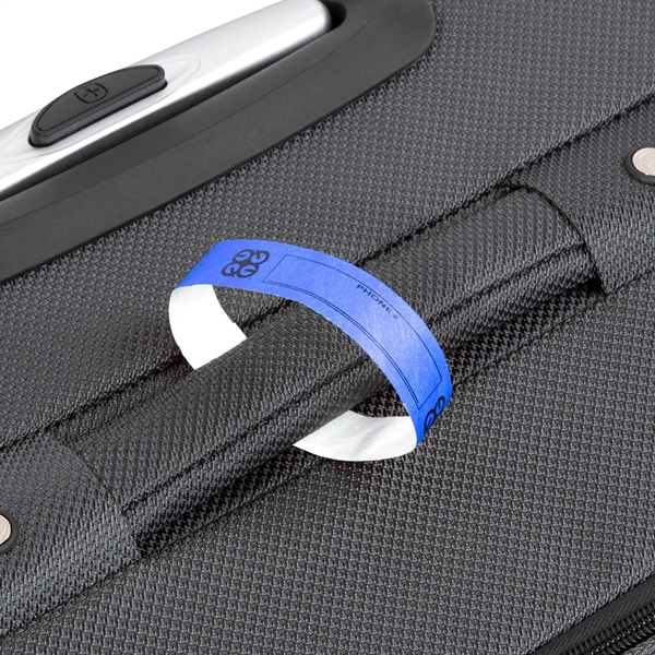 The economical luggage tag choice, Custom 1 Color DuPont... from ASI 62088 IDProductsource