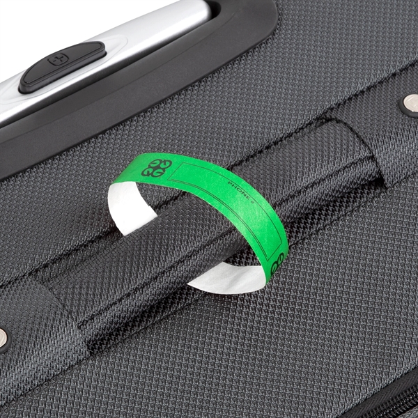 The economical luggage tag choice, Custom 1 Color DuPont... from ASI 62088 IDProductsource