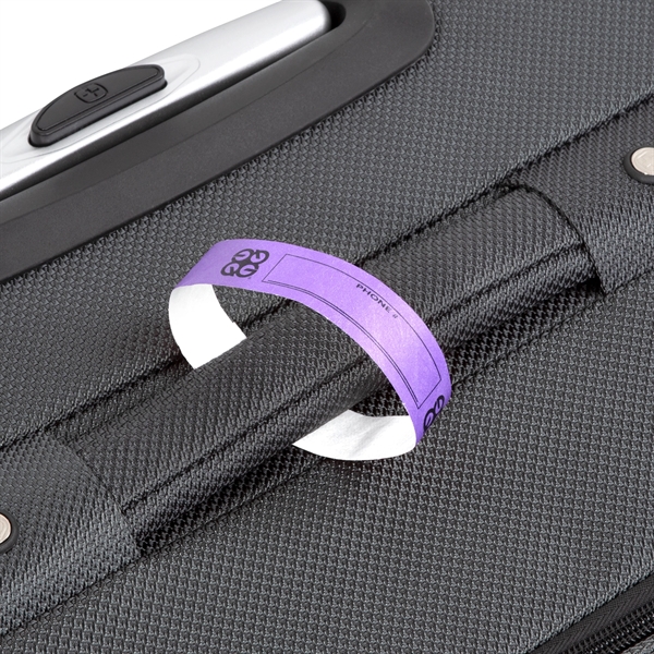 The economical luggage tag choice, Custom 1 Color DuPont... from ASI 62088 IDProductsource