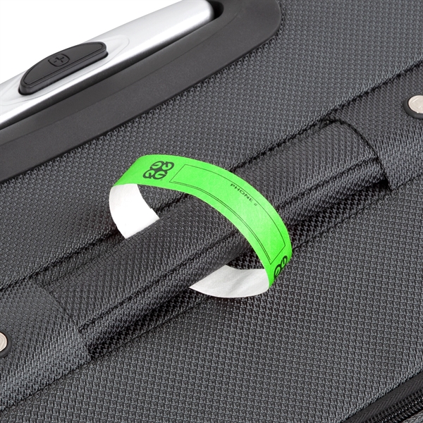 The economical luggage tag choice, Custom 1 Color DuPont... from ASI 62088 IDProductsource