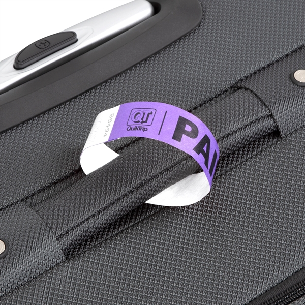 10" x 3/4" and 10" x 1" Tyvek adhesive luggage tags.... from ASI 62088 IDProductsource