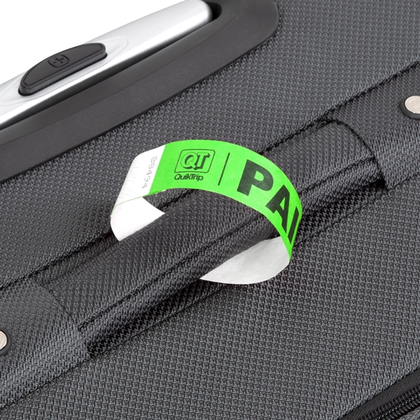 10" x 3/4" and 10" x 1" Tyvek adhesive luggage tags.... from ASI 62088 IDProductsource