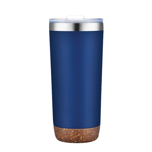 22oz Vacuum Tumbler with Cork Bottom... from ASI 39820 Opusline (Benmex) / Opus Line